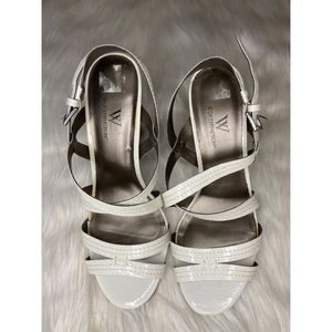Worthington White sandals size 7M